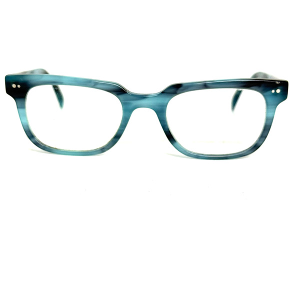 Warby Parker blue black multicolor frames full rim 19529 - Picture 1 of 7